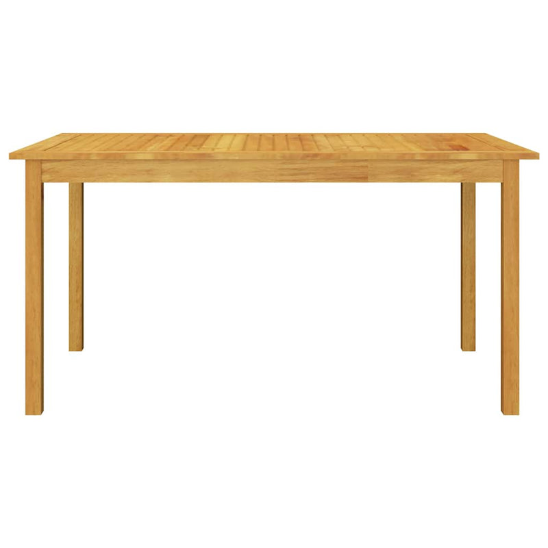 Set mobilier de grădină, 7 piese, maro