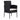 Set mobilier de grădină, 5 piese, negru