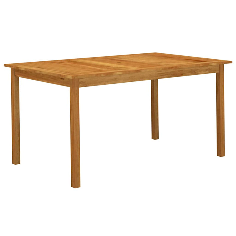 Set mobilier de grădină, 5 piese, negru