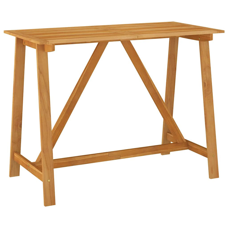 Set mobilier bar de grădină, 5 piese, maro