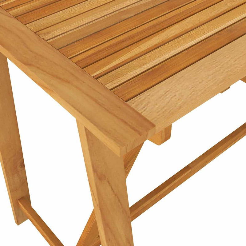 Set mobilier bar de grădină, 5 piese, maro