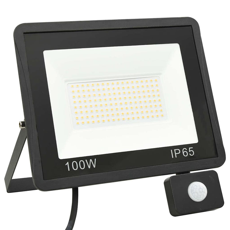 Proiector LED cu senzor, 100 W, alb rece