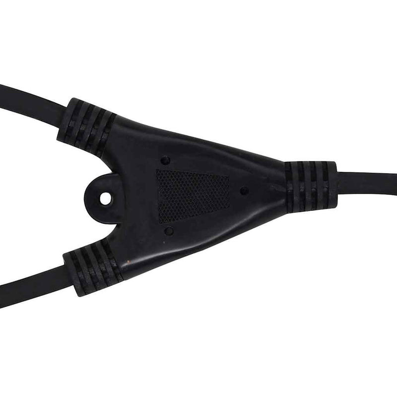 Proiector cu LED și mâner, 2x10 W, alb cald