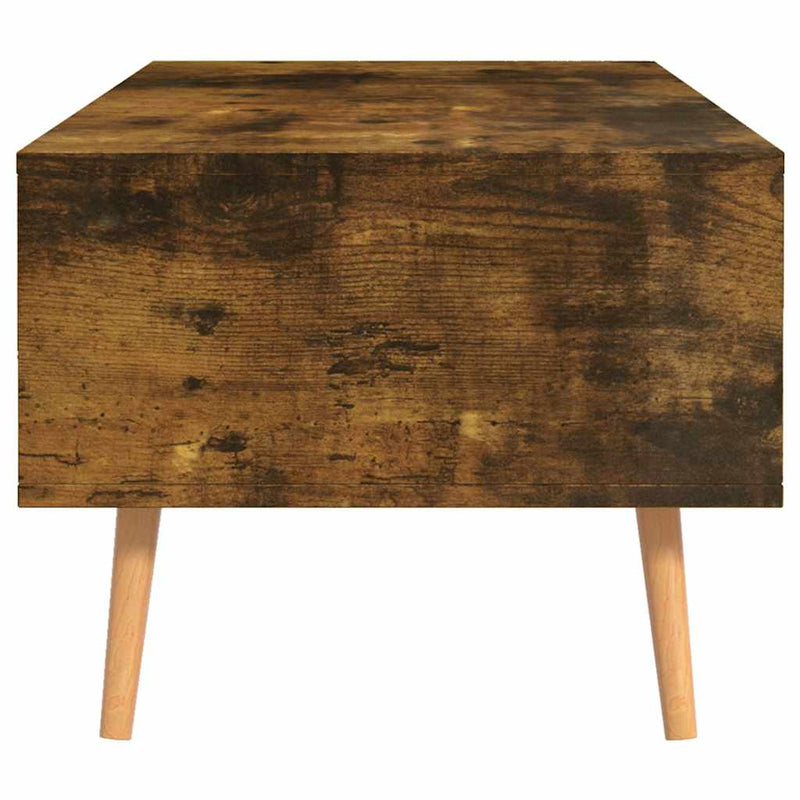 Măsuță de cafea, stejar afumat, 100x49,5x43 cm, lemn prelucrat