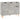 Servantă, gri beton, 90x30x72 cm, lemn prelucrat