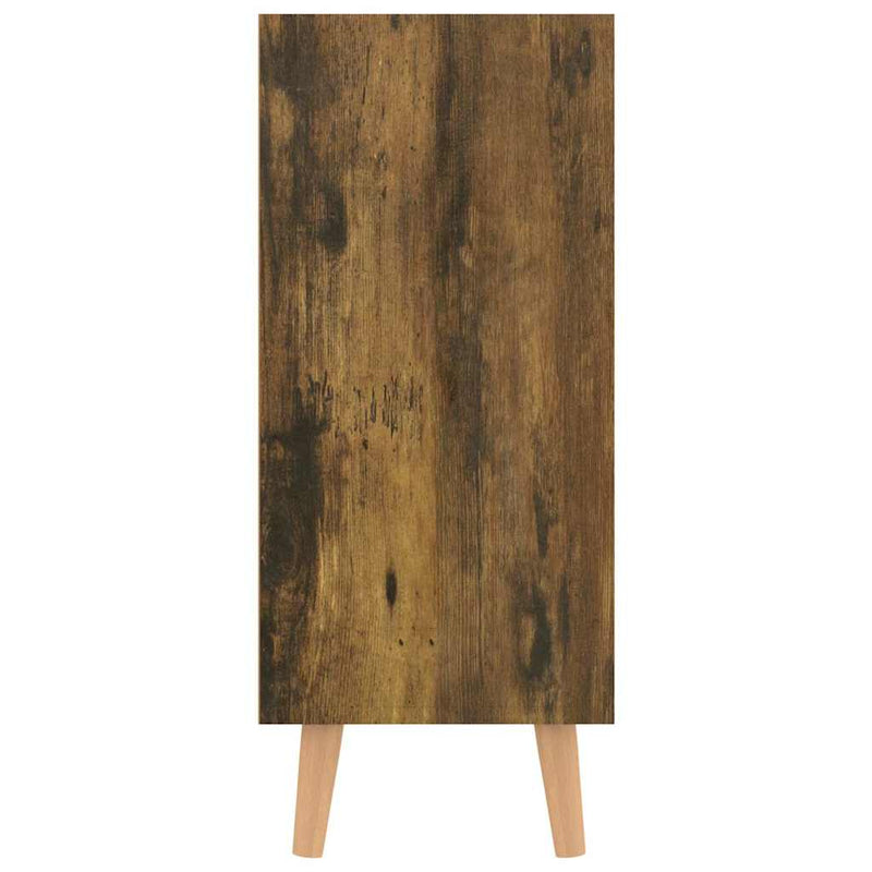 Servantă, stejar afumat, 90x30x72 cm, lemn prelucrat