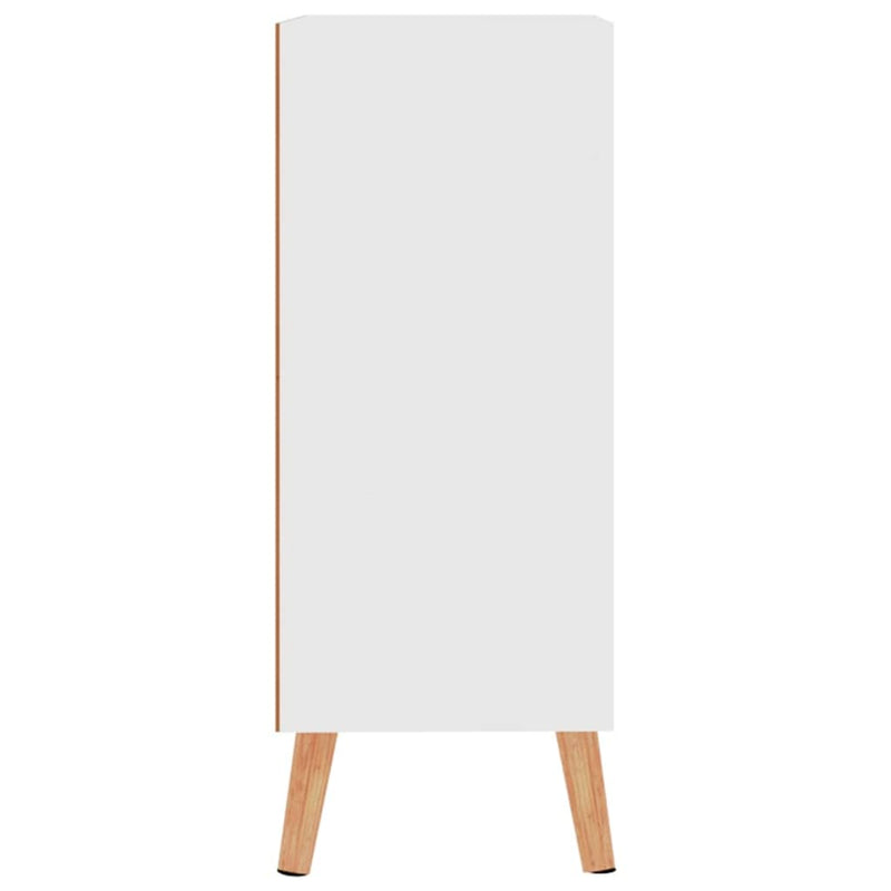 Servantă, alb, 60x30x72 cm, lemn prelucrat