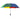 Umbrelă pliabilă automată, multicolor, 124 cm