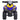 ATV ride-on pentru copii Good Year, albastru