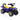 ATV ride-on pentru copii Good Year, albastru