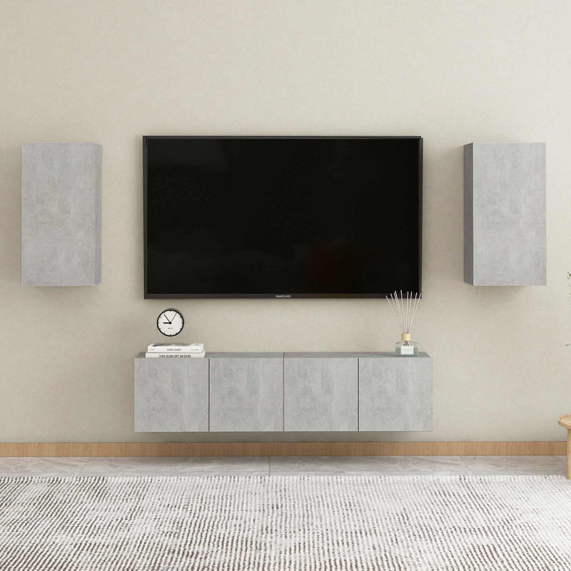 2 buc. Gri din beton Lemn prelucrat