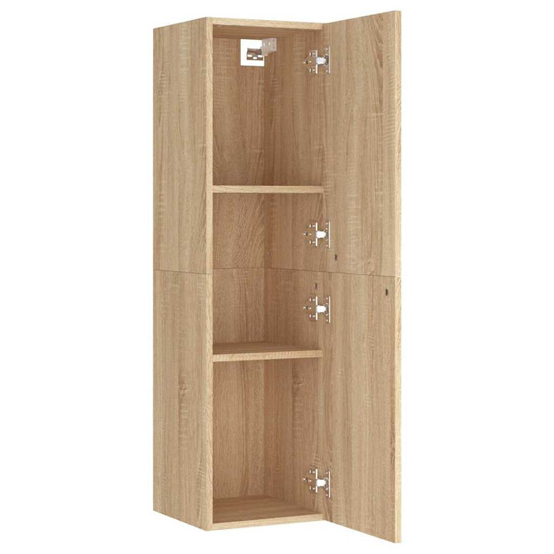 Comodă TV, stejar Sonoma, 30,5x30x110 cm, lemn prelucrat