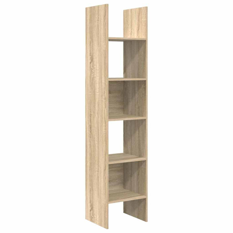 Bibliotecă, stejar Sonoma, 40x35x180 cm, lemn prelucrat