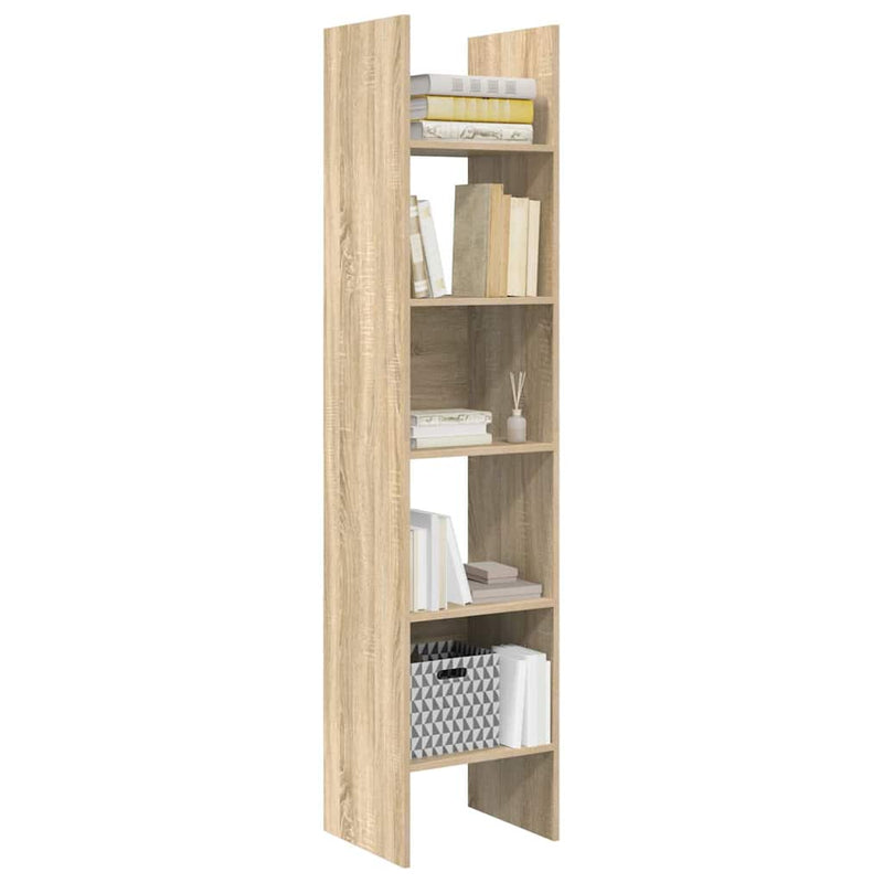 Bibliotecă, stejar Sonoma, 40x35x180 cm, lemn prelucrat