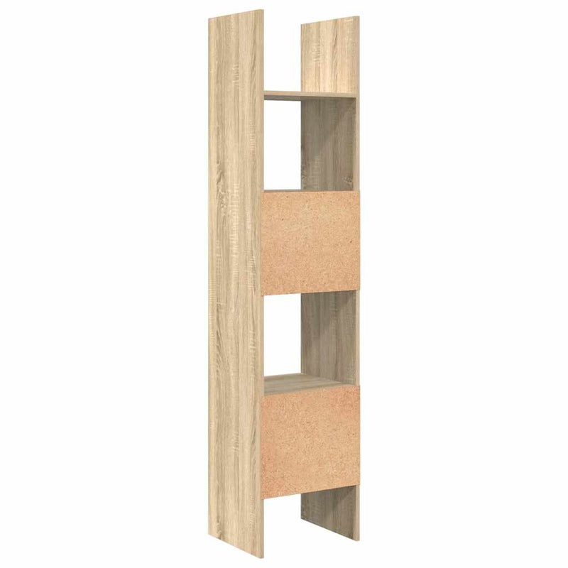 Bibliotecă, stejar Sonoma, 40x35x180 cm, lemn prelucrat