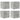 Dulapuri TV montaj pe perete, 4 buc., gri beton, 30,5x30x30 cm