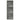 Dulap TV montat pe perete, gri beton, 37x37x107 cm, PAL