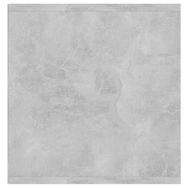 Comodă TV, gri beton, 107x35x37 cm, PAL