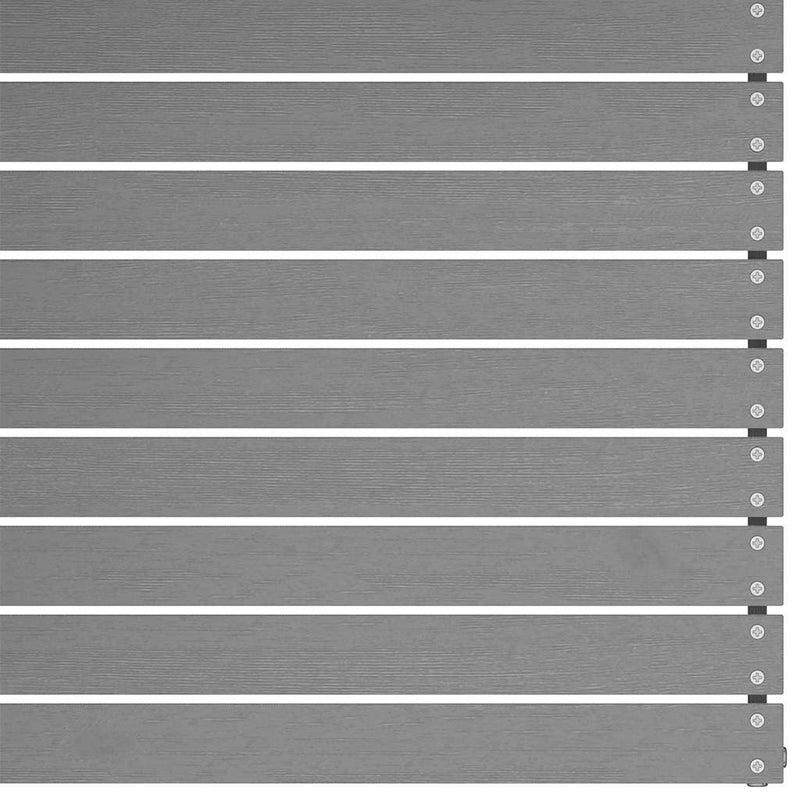 Canapele de mijloc grădină cu perne 2 buc., gri, lemn masiv pin