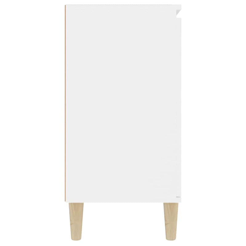 Servantă, alb, 101x35x70 cm, lemn prelucrat