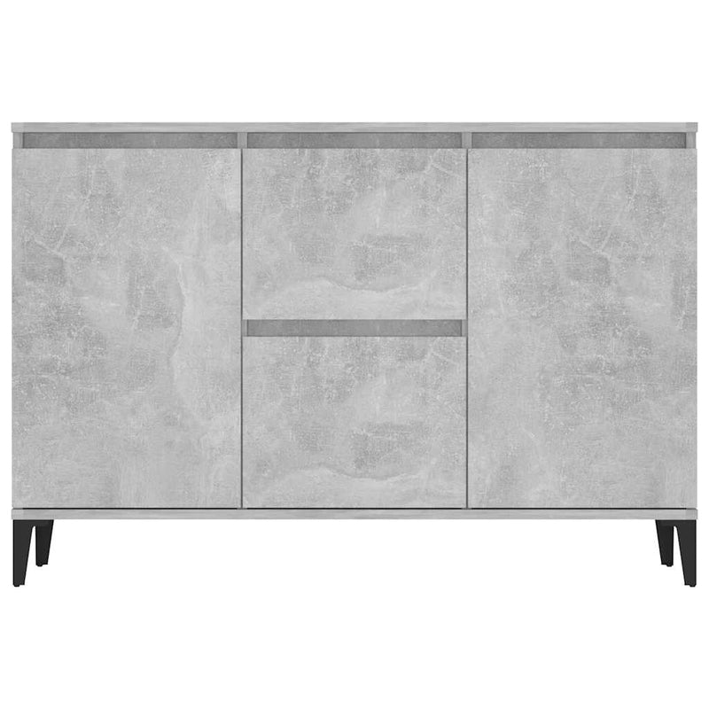 Servantă, gri beton, 102x35x70 cm, PAL