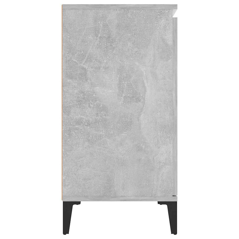 Servantă, gri beton, 102x35x70 cm, PAL