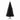 Pom de Crăciun artificial cu suport, negru, 240 cm, PVC