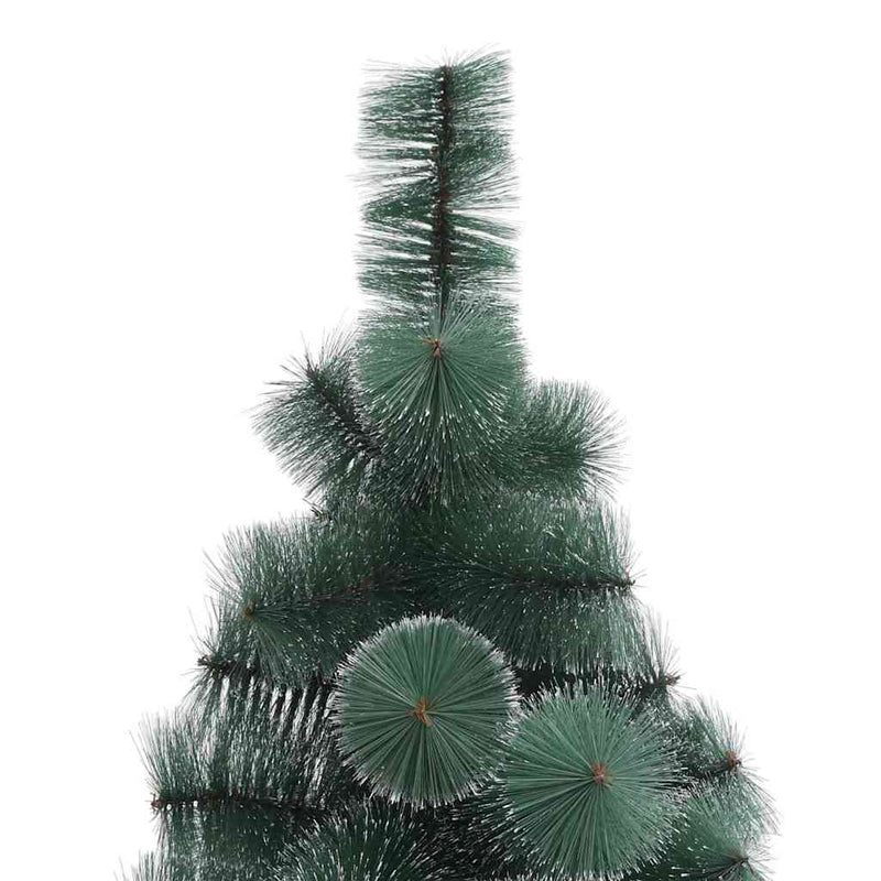Brad de Crăciun cu suport, verde, 240 cm, PET