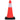 Conuri rutiere reflectorizante cu baze grele 4 buc. 50 cm