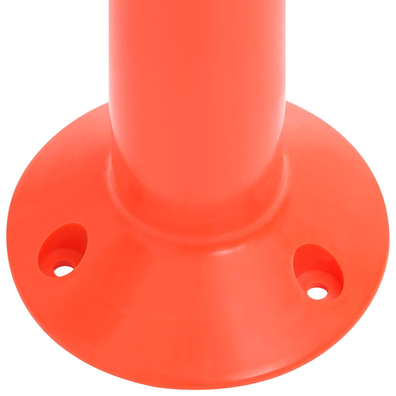 Bornă de control trafic, 10 buc., 75 cm, PE