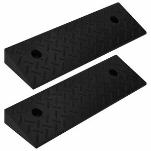 Rampe pentru bordură, 2 buc., 50x17,5x5 cm, cauciuc
