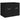 Set mobilier de baie, negru, lemn prelucrat