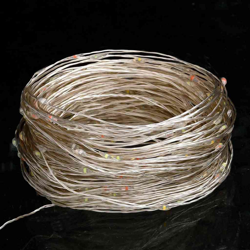 Instalaţie cu 300 LED-uri, multicolor, 30 m