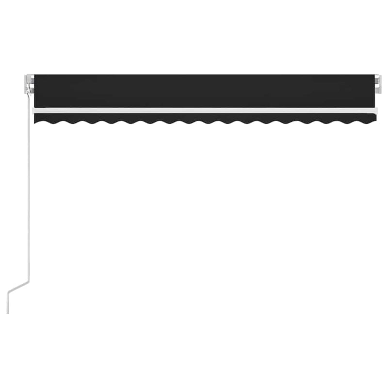 Copertină retractabilă Antracit 450 × 300 cm
