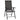 Set mobilier de grădină, 10 piese, negru și antracit