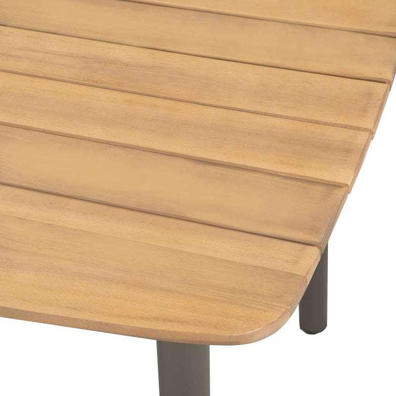 Set mobilier de grădină, 3 piese, maro, poliratan