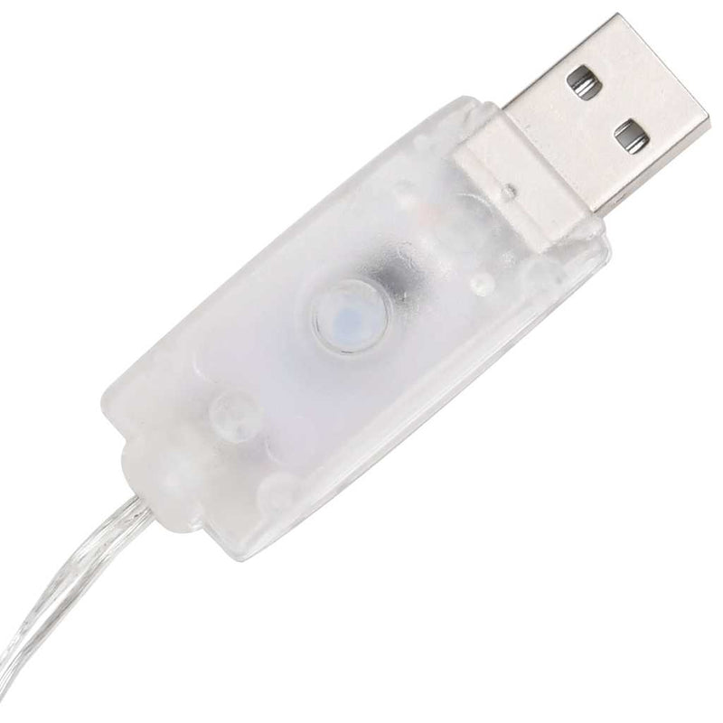Piramidă decorativă con de lumini cu LED albastru 120 cm acril