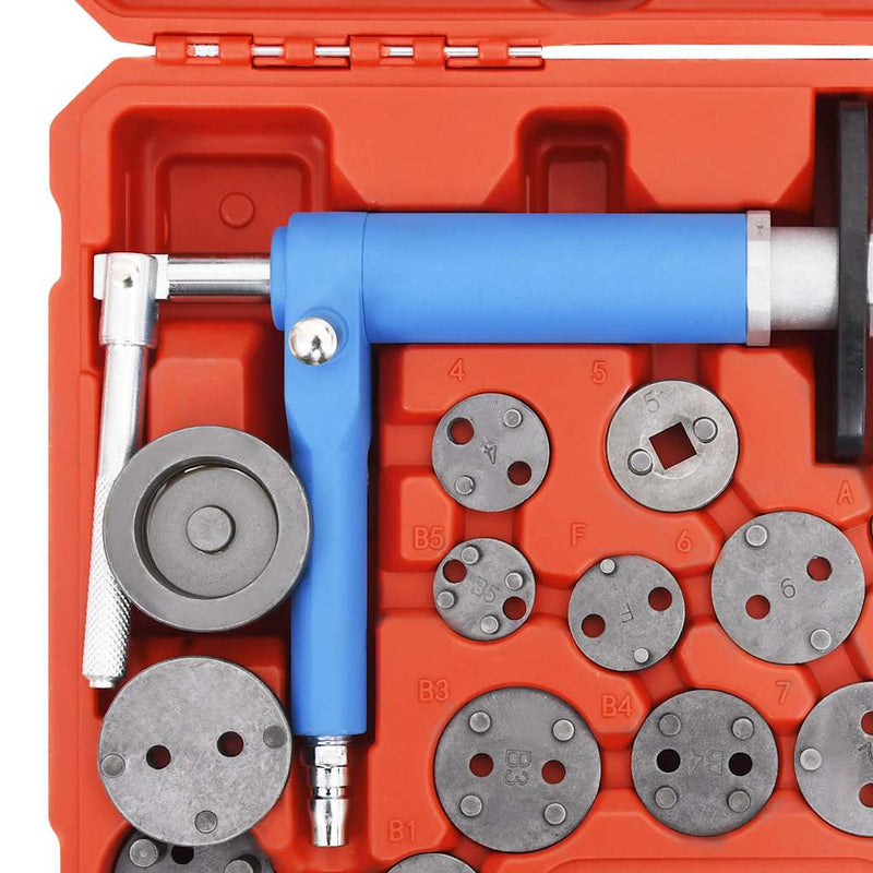 Set scule etrier universal piston frână cu aer, 23 piese