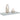 Raft de perete suspendat, gri beton, 60x23,5x3,8 cm, MDF
