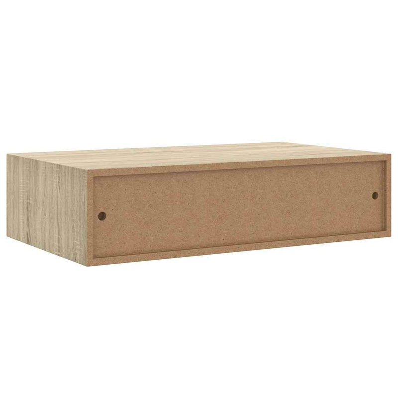 Dulap de perete cu sertar, stejar, 40x23,5x10 cm, MDF