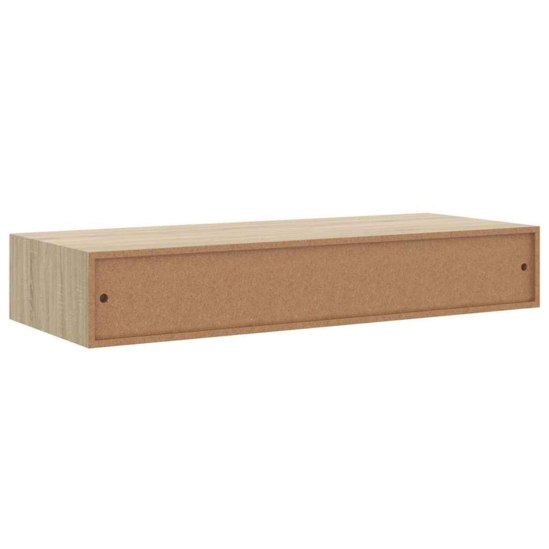 Dulap de perete cu sertar, stejar, 60x23,5x10 cm, MDF
