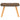 Scaun de relaxare cu taburet, maro, material textil