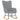 Scaun balansoar, gri deschis, material textil