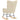 Scaun balansoar, crem, material textil