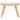 Scaun balansoar cu taburet, crem, textil
