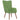 Scaun de relaxare cu taburet, verde deschis, catifea