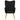 Scaun de relaxare, negru, material textil