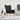 Scaun de relaxare, negru, material textil