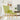 Scaun de relaxare cu taburet, verde, textil