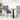 Scaun de relaxare, gri deschis, material textil